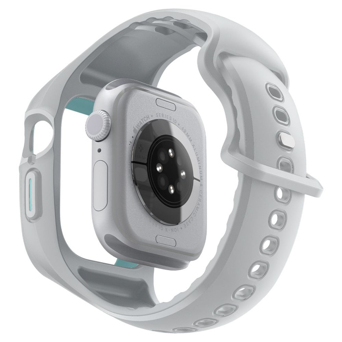 PASEK SPIGEN APPLE WATCH 10 (46 MM)  LIQUID AIR PRO SZARE