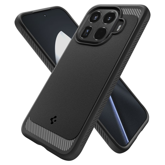 ETUI SPIGEN XIAOMI 15T PRO RUGGED ARMOR MATTE BLACK
