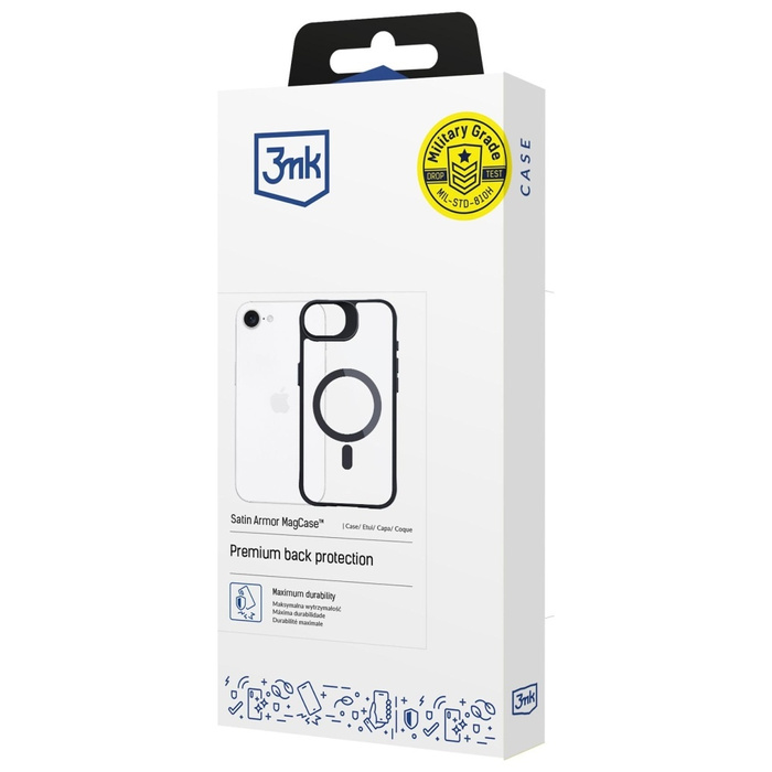 Etui 3MK Satin Armor MagCase do Apple  iPhone 16E