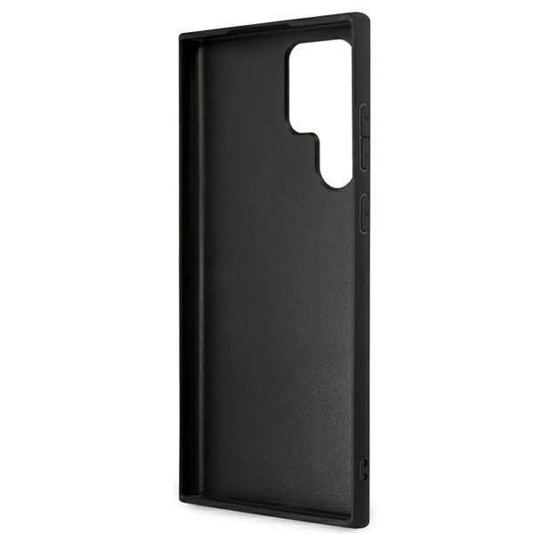 Etui GUESS Samsung Galaxy S22 Ultra 4G Big Metal Logo Różowy Hardcase