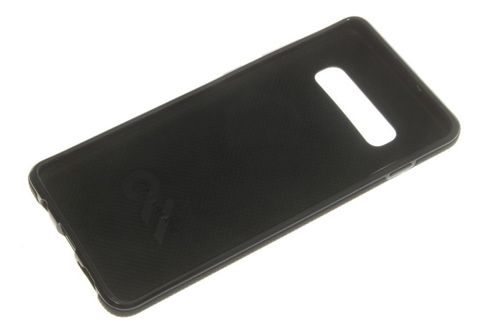 Etui Samsung Galaxy S10+ Plus Case-Mate Tough Grip Czarny Przezroczysty Pokrowiec 