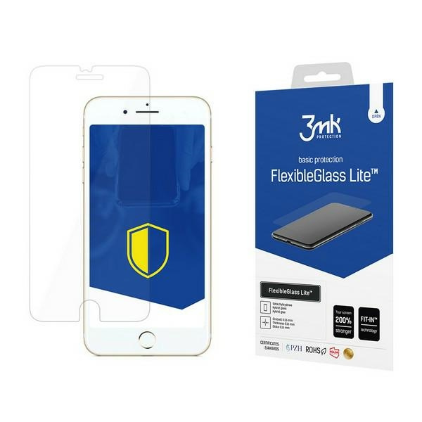 Szkło Hybrydowe 3MK Apple iPhone 7 Plus 8 Plus FlexibleGlass Lite