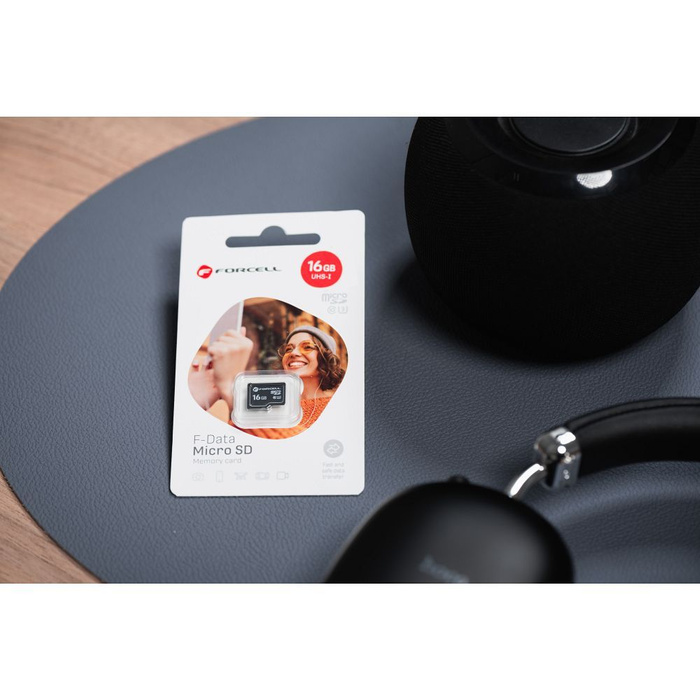 Karta microSD 16GB U3 class 10 Forcell F-Data czerwona