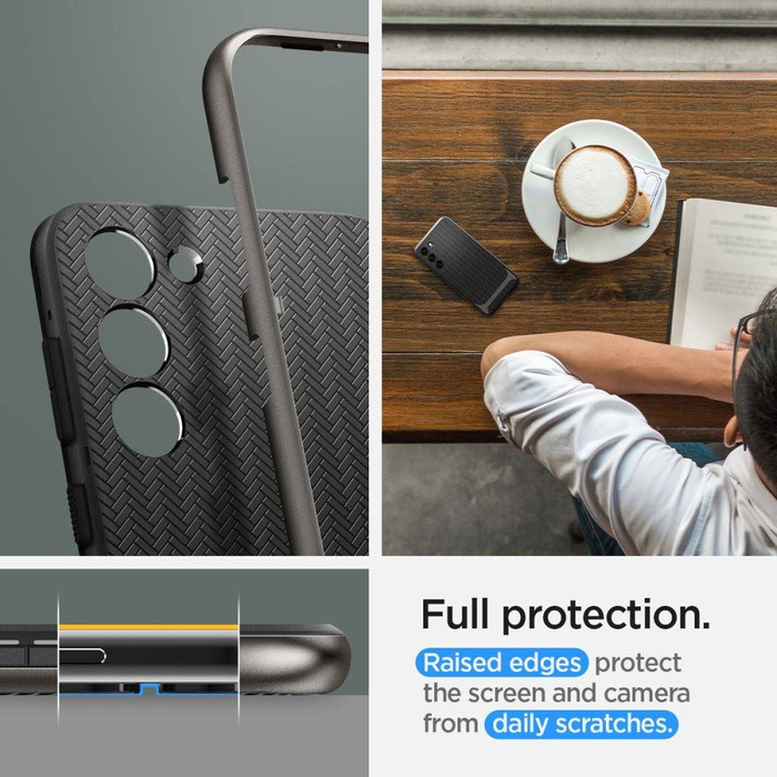 Etui Spigen Neo Hybrid Galaxy S23 Plus Gunmetal Case