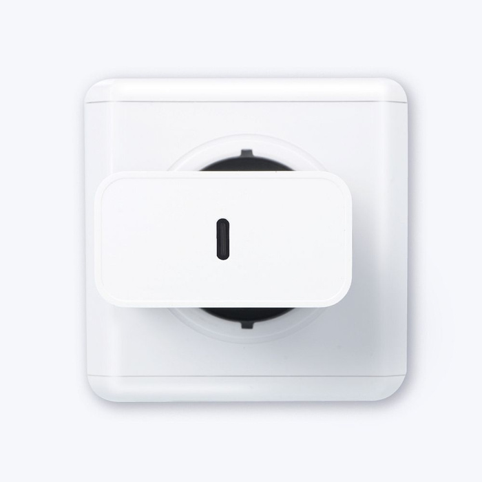 Ładowarka sieciowa do telefonu Forcell F-Energy USB C QC4.0 PD 3A 45W TFK-TC-45WPD biała