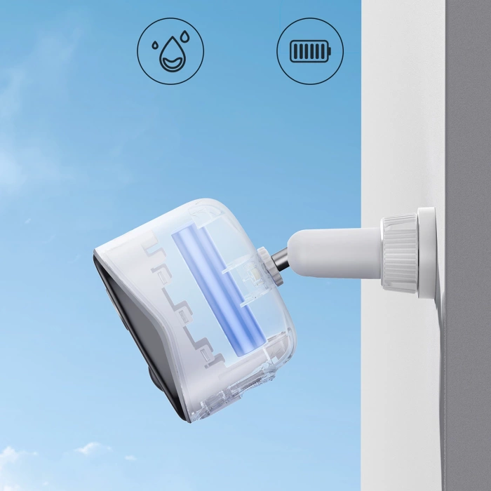 Zestaw monitoringu zewnętrznego Baseus Security N1 2K (2 kamery) Biały