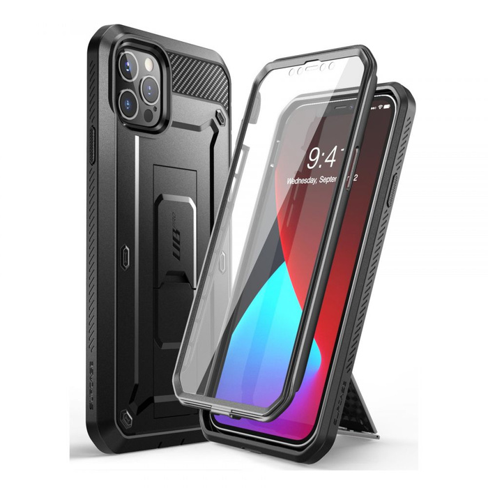 Etui SUPCASE Unicorn Beetle Pro iPhone 12 12 Pro Black Czarne Case