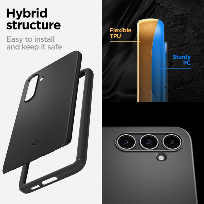 Etui Spigen Thin Fit Galaxy S23 Fe Black