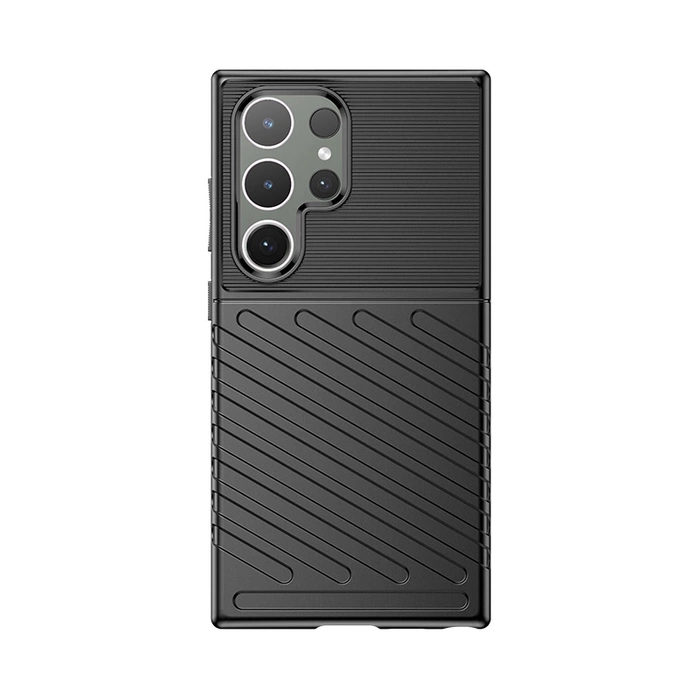 Etui Pancerne etui Thunder Case na Samsung Galaxy S24 Ultra - czarny Case