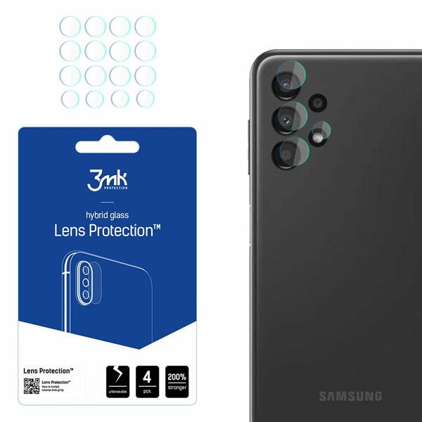 Szkło Hybrydowe 3MK Samsung Galaxy A13 4G Lens Protect Ochrona Na Obiektyw Aparatu 4szt Glass