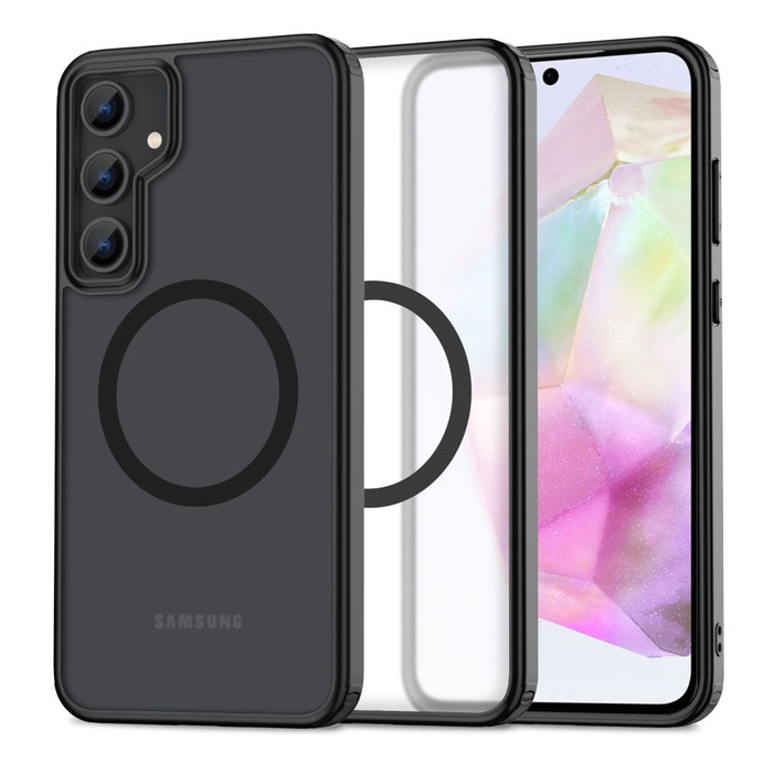 Etui Tech-protect Magmat Magsafe Samsung Galaxy A35 5g Matte Black Case