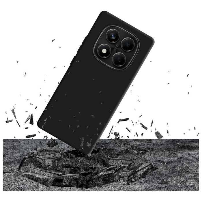 Etui 3MK Silicone Case do Xiaomi Redmi   Note 14 Pro 5G czarny
