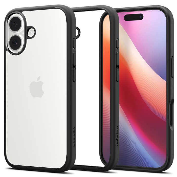 ETUI SPIGEN IPHONE 17 ULTRA HYBRID MATTE BLACK