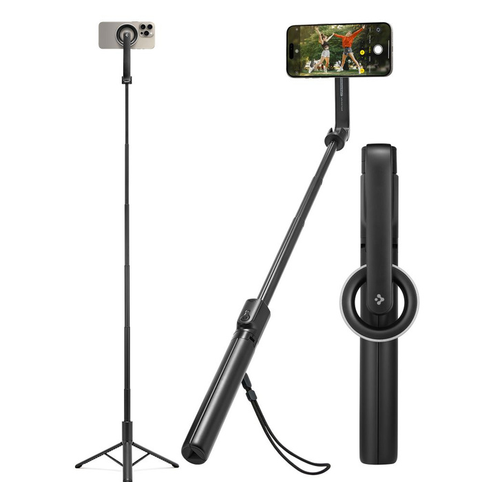 SELFIE STICK SPIGEN S580W MAGSAFE BLUETOOTH STATYW CZARNY