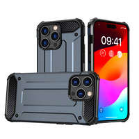 Etui Pancerne etui do iPhone 15 Pro Max Hybrid Armor - niebieski Case