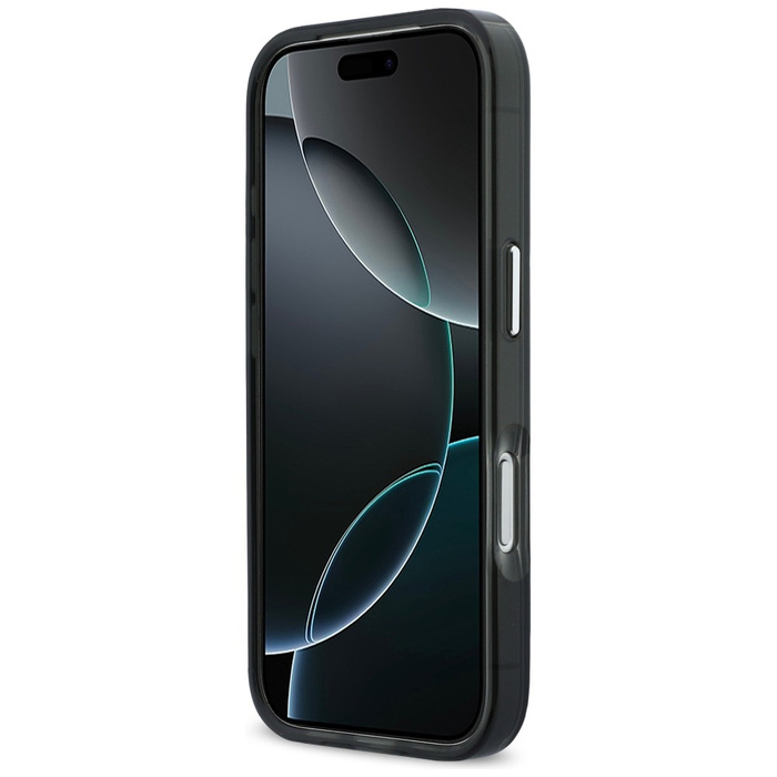 Etui Karl Lagerfeld IML Karl & Choupette Peekaboo Logo MagSafe do iPhone 17 Pro Max czarny