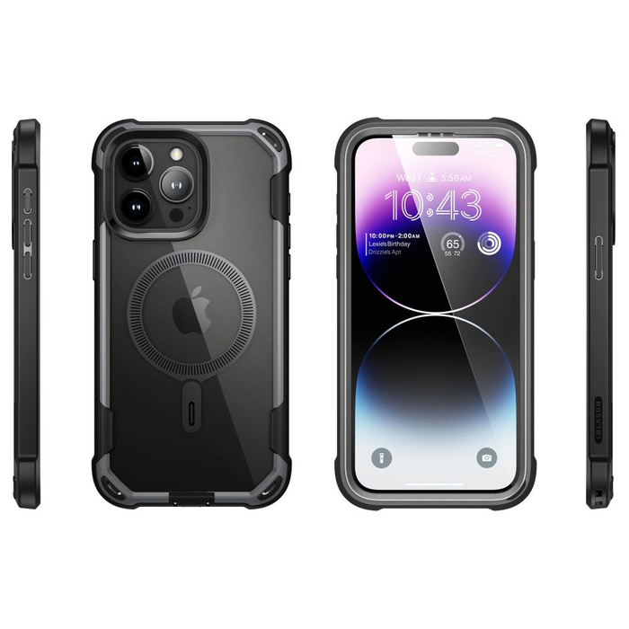 Etui Supcase Iblsn Ares Mag Magsafe iPhone 15 Pro Max Black Case