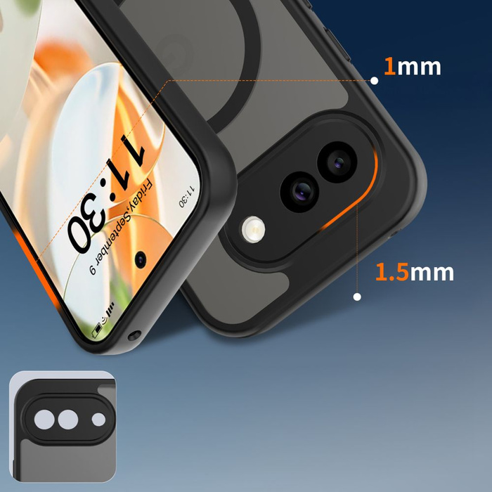 TECH-PROTECT MAGMAT MAGSAFE GOOGLE PIXEL 10A MATTE BLACK