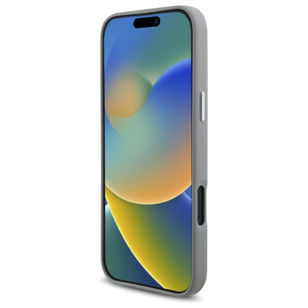 Etui BMW iPhone 16 Pro Max szary/grey hardcase Sign Full Wrapped Metal MagSafe