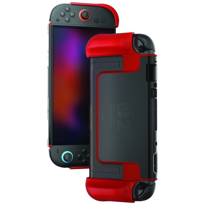 Etui UNIQ Nintendo Switch 2 Hybrid Bytearmor Czerwony