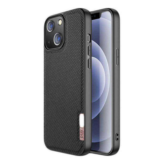 Dux Ducis Fino etui pokrowiec pokryty nylonowym materiałem iPhone 13 mini zielony