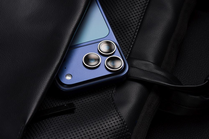 Szkło hartowane na aparat do iPhone 12 / 12 Mini Forcell Premium srebrne 0INT