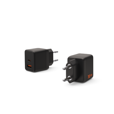 UAG SRGE Charger - ładowarka sieciowa 30W, port USB-C i USB-A (black)