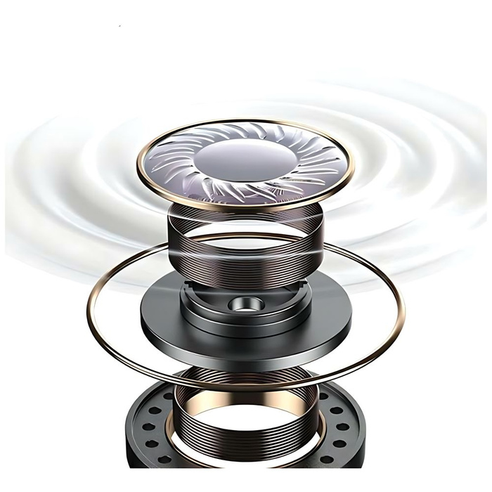 USAMS Słuchawki Bluetooth 5.3 TWS TD Series bezprzewodowe zielony/green BHUTD04 (TD22)