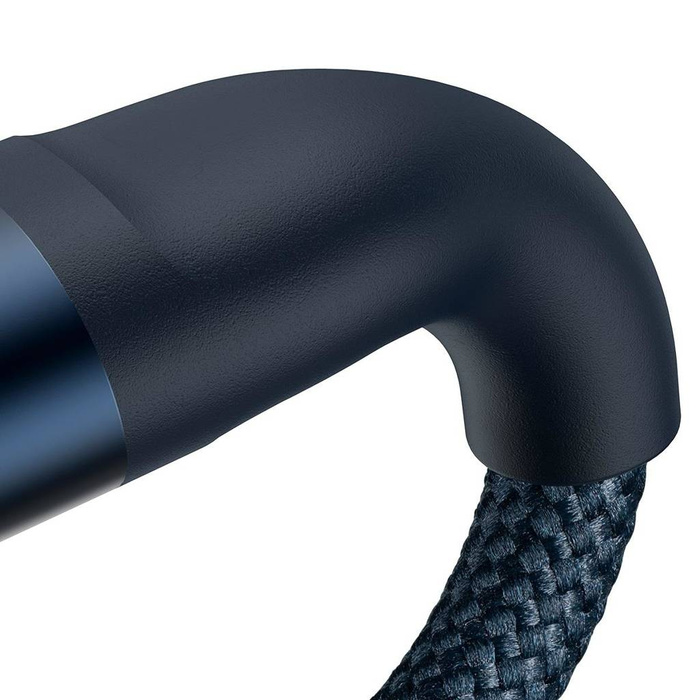 Baseus Flash Series II kabel USB Typ C / USB Typ A - USB Typ C / Lightning / micro USB 100 W 1,5 m niebieski (CASS030203)