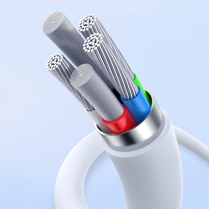 [PO ZWROCIE] Kabel Baseus Superior Series ll USB-C - USB-C 30W 480Mb/s 1m - biały