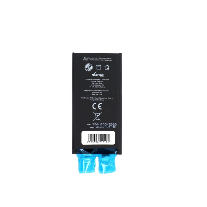 Bateria bez BMS do iPhone 12 mini 2227 mAh Blue Star HQ