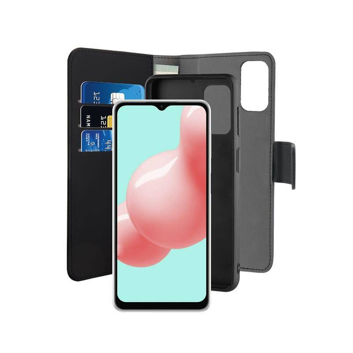 Etui PURO Samsung Galaxy A32 5G Wallet Detachable - Etui 2w1 (czarny)