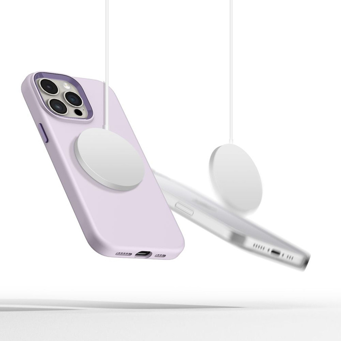 TECH-PROTECT SILICONE PURE MAGSAFE IPHONE 15 PRO MAUVE