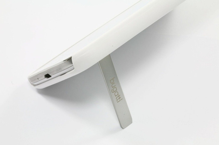 Etui BUGATTI Cliponcover Samsung Galaxy S4 Biały