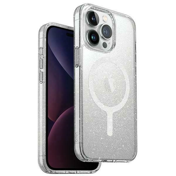 Etui UNIQ etui LifePro Xtreme iPhone 15 Pro Max 6.7" Magclick Charging przezroczysty/tinsel lucent Case