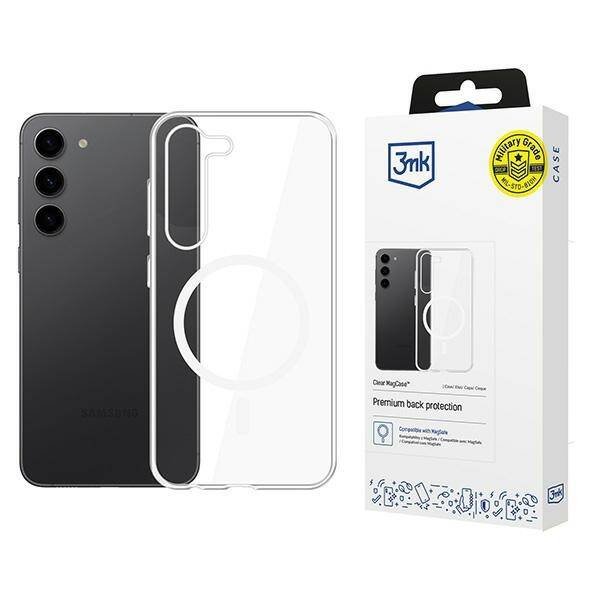3MK Clear MagCase Samsung S23 5G