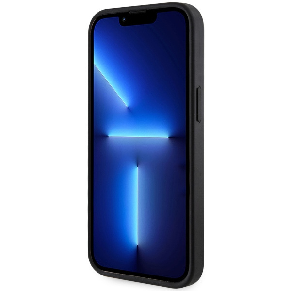 Etui Guess GUHMP14MP4RPSK iPhone 14 Plus 6,7" czarny/black hardcase 4G Printed Stripes MagSafe Case