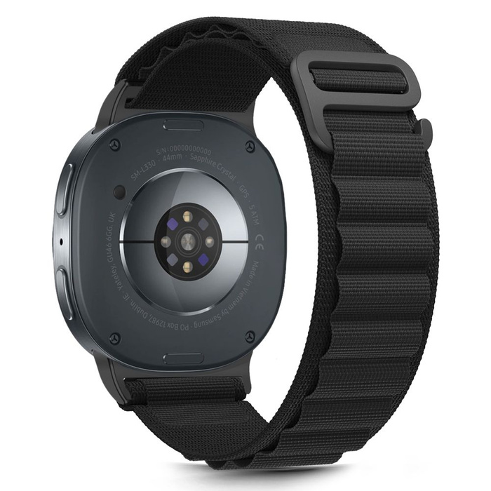 PASEK TECH-PROTECT NYLON PRO SAMSUNG GALAXY WATCH 8 / CLASSIC (40 / 44 / 46 MM) CZARNY