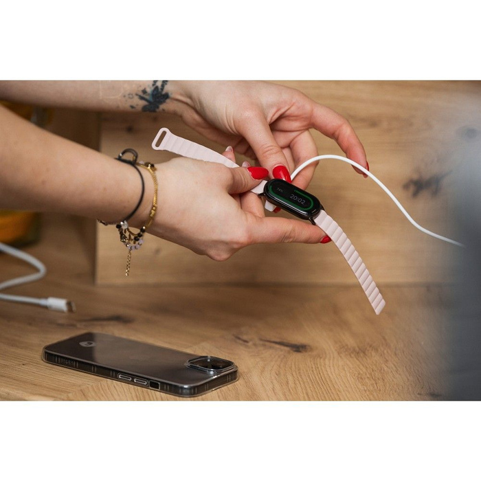 FORCELL F-DESIGN FX8 pasek do XIAOMI Mi Band 8 czarny