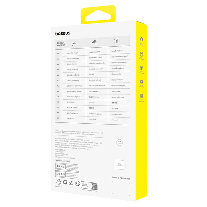 Szkło hartowane 0.3mm Baseus Diamond do iPhone 15 Pro Max