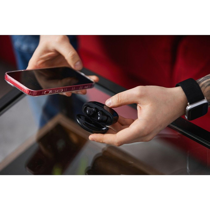 Słuchawki bezprzewodowe douszne Forcell F-Audio Clear Sound TWS czarne