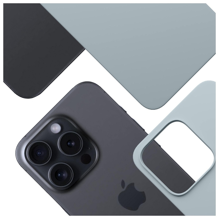 Etui 3MK Hardy MagSilicone do Apple      iPhone 13 Pro Max niebieski