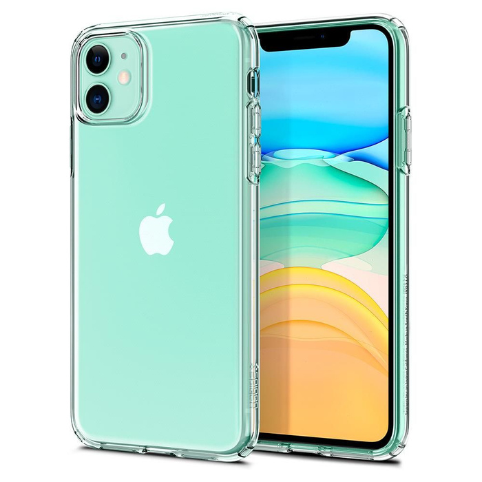 Etui SPIGEN Liquid Crystal Apple Iphone 11 Crystal Clear Przeźroczyste Case