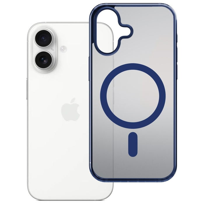 Etui 3MK iPhone 17 Frosty MagCase Niebieski