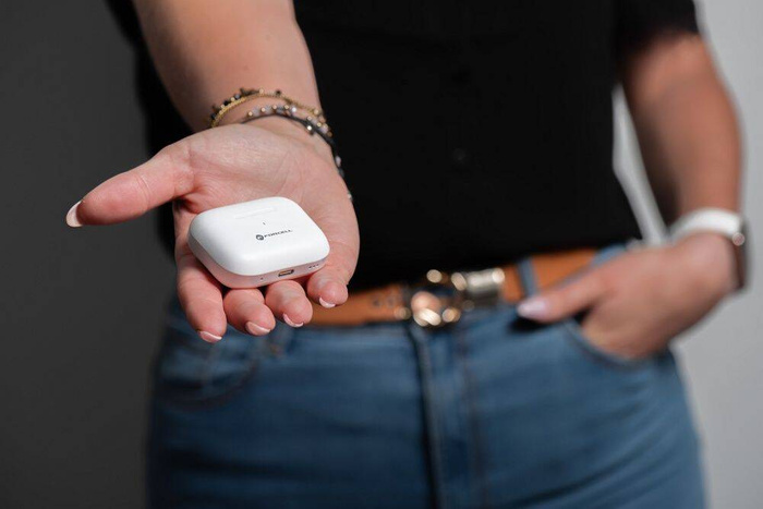 Słuchawki bezprzewodowe douszne Forcell F-Audio Master Pro TWS białe