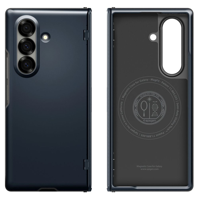 ETUI SPIGEN SAMSUNG GALAXY Z FOLD 7 SLIM ARMOR PRO MAG MAGSAFE METAL SLATE