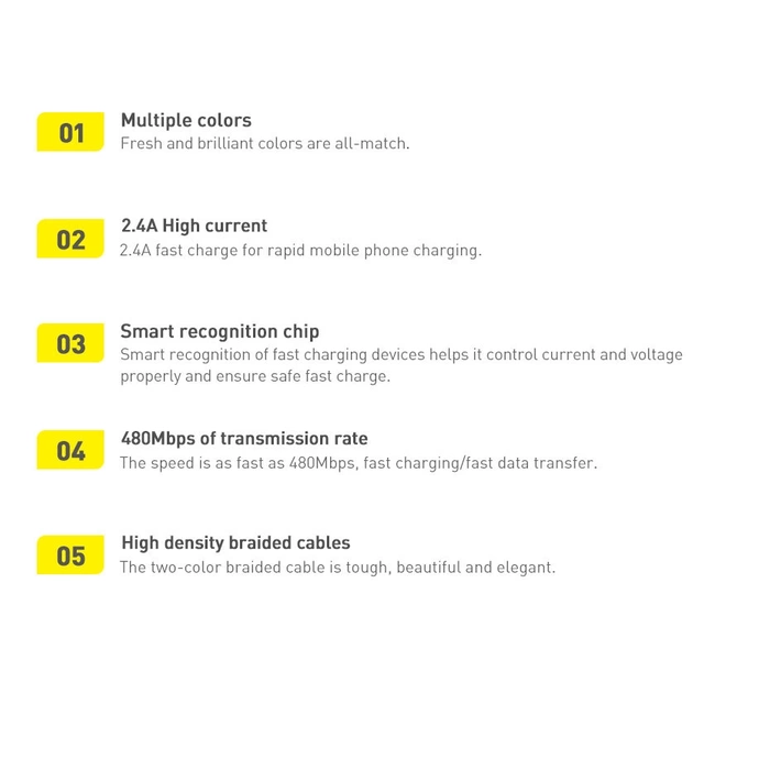 Baseus Crystal Shine Series kabel przewód USB do szybkiego ładowania i transferu danych USB Typ A - USB Typ C 100W 2m czarny (CAJY000501)