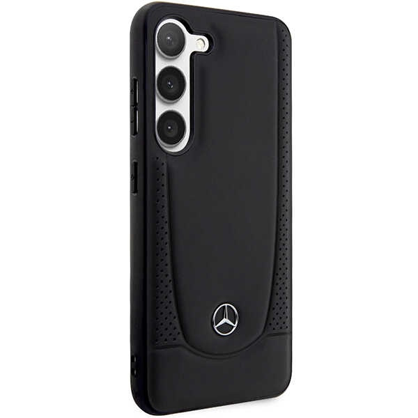 Etui Mercedes MEHCS23MARMBK S23 Plus S916 czarny/black hardcase Leather Urban Case