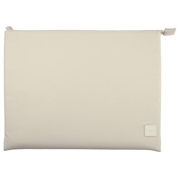 Etui UNIQ etui Lyon laptop Sleeve 14" beżowy/seasalt light beige Waterproof RPET
