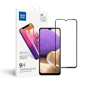 Szkło hartowane do Samsung Galaxy A32 5G (full glue / case friendly) Blue Star 5D czarne